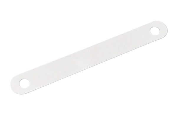 Kunststoffdeckleisten, 95 x 12 mm, transparent