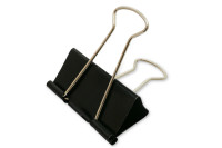 Foldback spony / Viacúčelové spony, <BR>šírka 51 mm, čierne