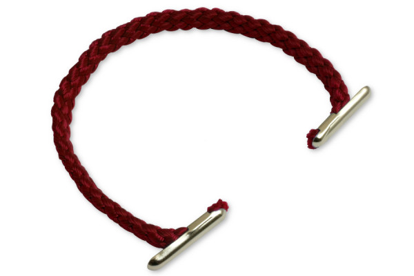 Rukoväte na prenášanie z PP šnúry, priemer 5 mm, bordová