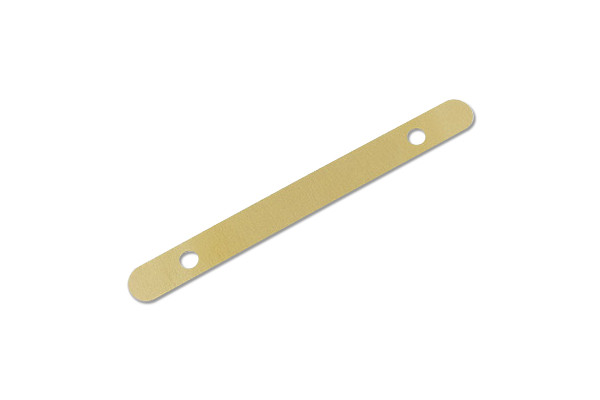 Stahldeckleisten goldlackiert