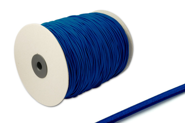Gumová šnúra, Ø 2,2 mm, na 500 m rolke, modrá