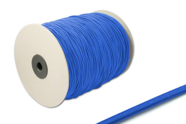 Gumová šnúra, priemer 2,2 mm, na 500 m rolke, aquamodrá