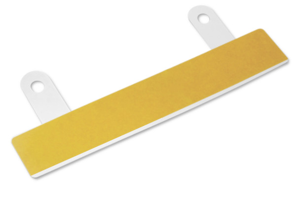 Samolepiace zakladacie zariadenia pre termoviazacie zložky, biely, 120 mm