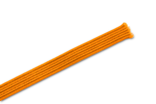 Plochá guma v rezaných kusoch, oranžová