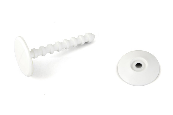 Bindestifte für Musterkollektionen 45 mm weiss