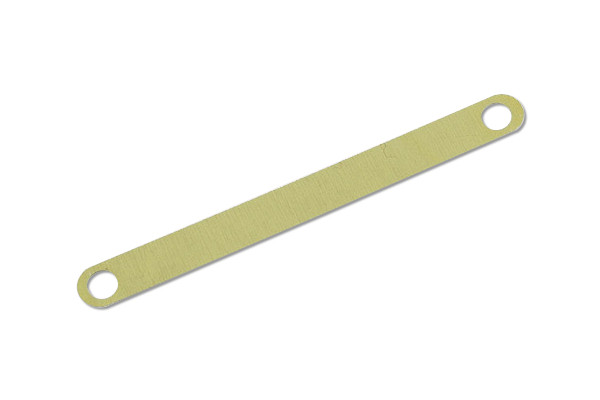 Stahldeckleisten goldlackiert