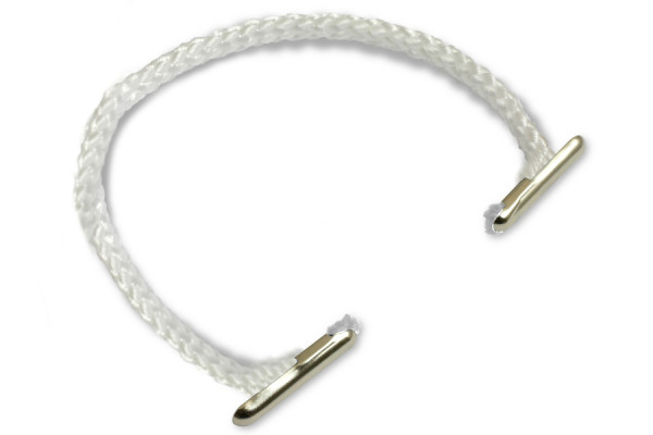 Rukoväte na prenášanie z PP šnúry, priemer 5 mm, biele