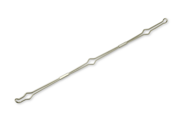 Držiak drôtu, pre trojité mechanizmy, 280 mm, poniklovaný