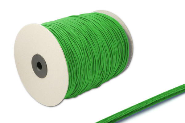 Gumička, priemer 2,2 mm, na cievke s dĺžkou 500 m, zelená